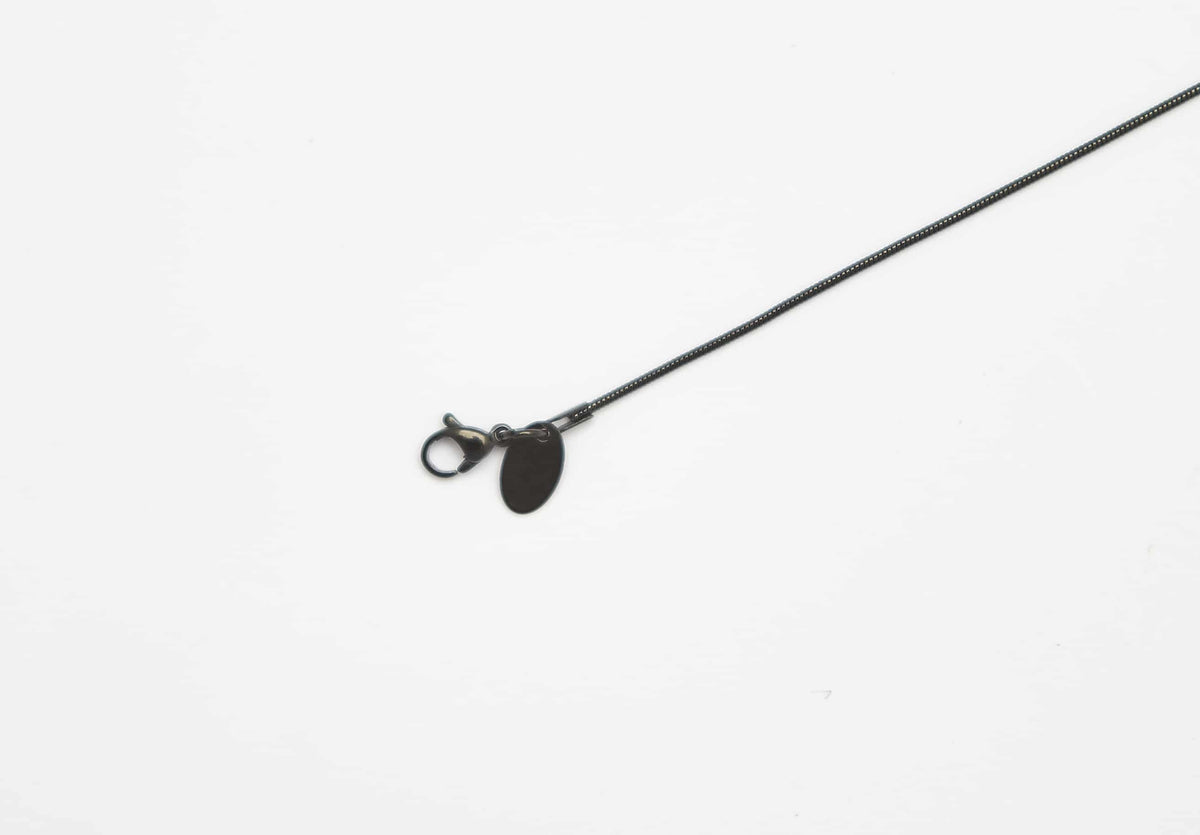 Chain Black 50cm Snake image 0