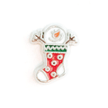 Charm Christmas Stocking-Snow Man image 0
