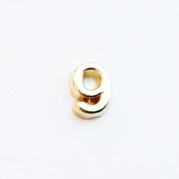 Plain Number 9 - Gold image 0
