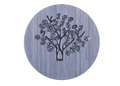 Large Plate - Silver Tree image 0