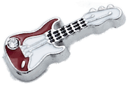 Guitar - Red and White image 0