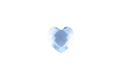 Heart - Resin Light Blue image 0