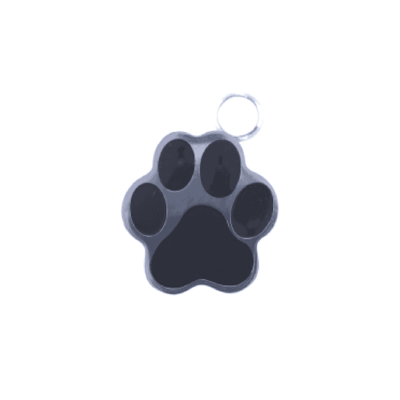Urn Silver Paw Print image 0