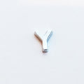 Letter Y - Plain Silver image 0