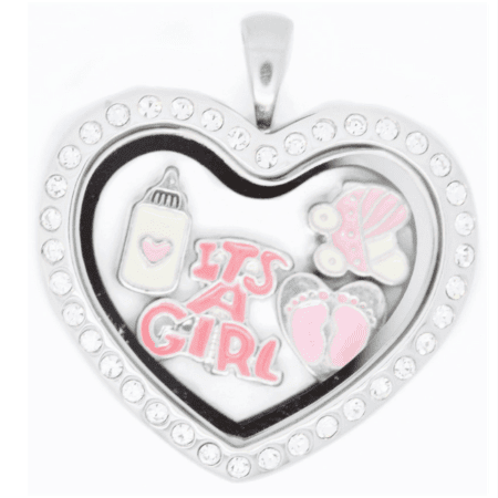 "It's A Girl"- Featured Locket image 0