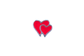 Heart - Double Red Hearts image 0
