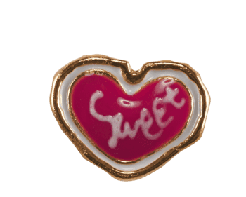 Biscuit With Pink Icing image 0