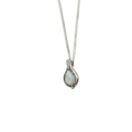 Opal Pendant White Oval image 0