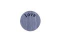 Small Plate - Love Silver image 0