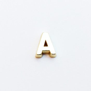 Letter A - Plain Gold image 0