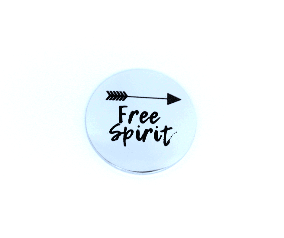 PLATE CHARM-FREE SPIRIT image 0