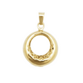 Urn Gold Engraved Circle image 0