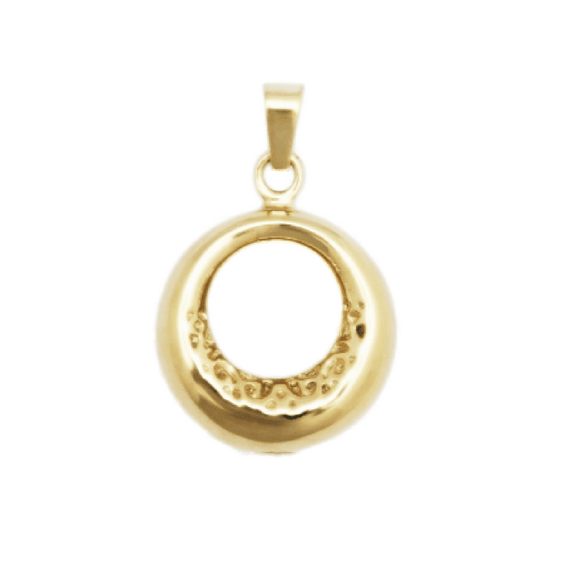 Urn Gold Engraved Circle image 0