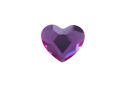 Small Love Heart - Fuchsia Crystal image 0