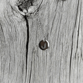 Silver-Initial Coin Charm A-Z image 0