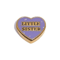 Heart-Little Sister Charm image 0