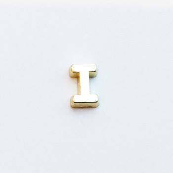 Letter I - Plain Gold image 0