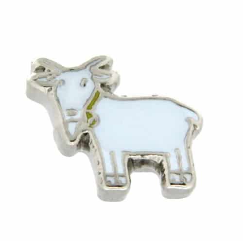 Charm Animal Goat-White image 0