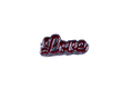Love - Love Word Red image 0