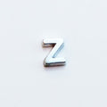 Letter Z - Plain Silver image 0