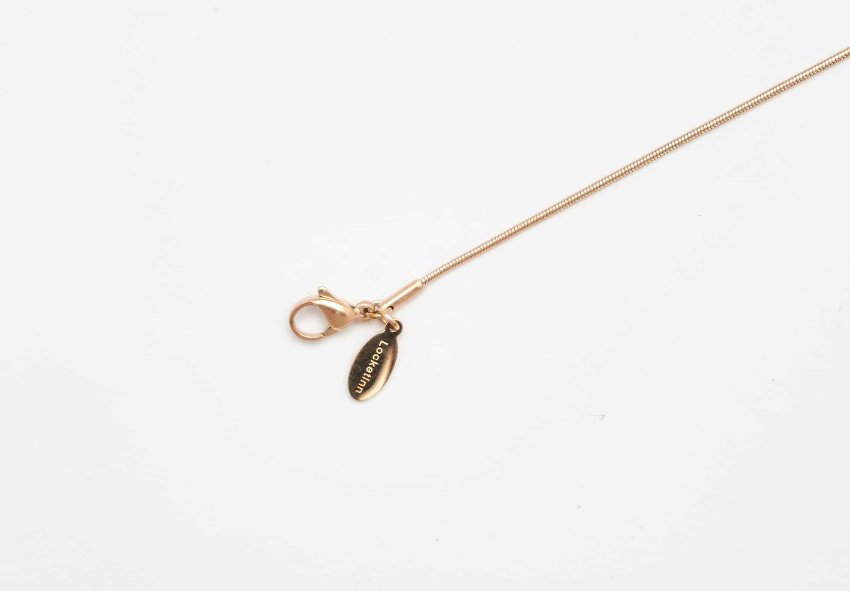 Chain Rose Gold 50cm Snake image 0