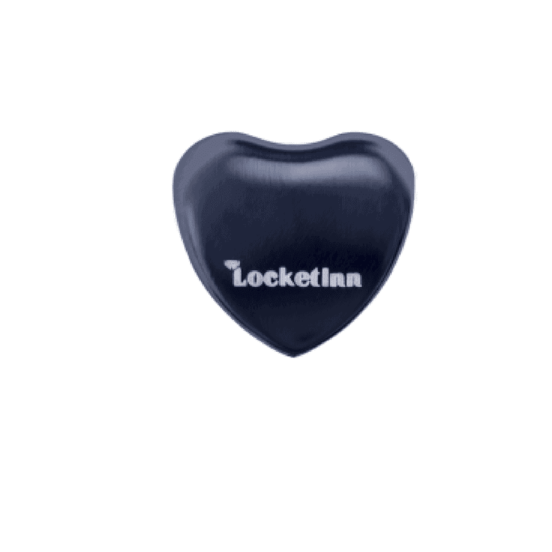 Urn Silver Heart Plain image 0