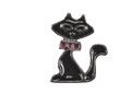 Cat - Black with Pink Collar image 0