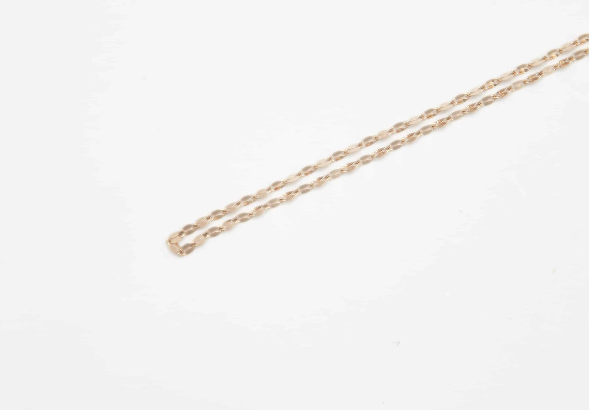Chain Rose Gold 50cm Lip image 0