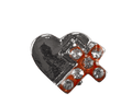 Heart - Cross on Side of Heart image 0
