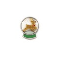 Charm Christmas Snow Globe-Rudolph Reindeer image 0