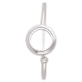 Locket Cuff Bangle-Silver image 0