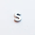 Letter S - Plain Silver image 0