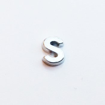 Letter S - Plain Silver image 0