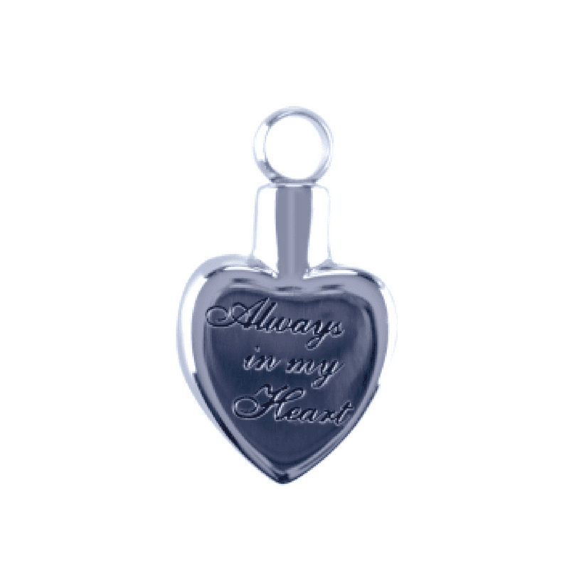 Urn Silver 'Always in my Heart' Heart image 0