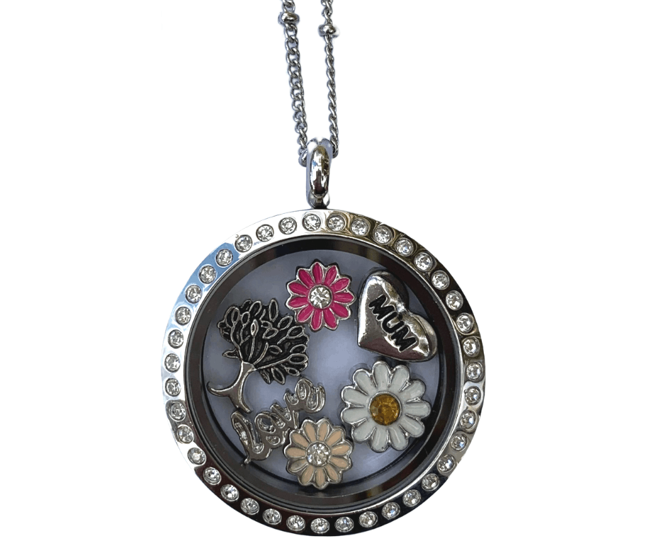 Locketinn A Box- Mothers Bouquet Locket Design image 0