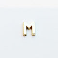Letter M - Plain Gold image 0