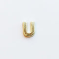 Letter U - Plain Gold image 0