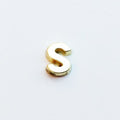 Letter S - Plain Gold image 0