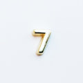 Number Plain 7 - Gold image 0