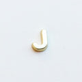 Letter J - Plain Gold image 0
