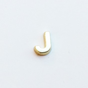 Letter J - Plain Gold image 0