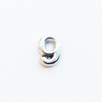 Plain Number 9 - Silver image 0