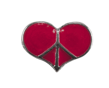Peace Sign on Heart image 0