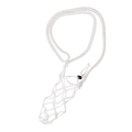 Macrame Bottle Holder-White image 0