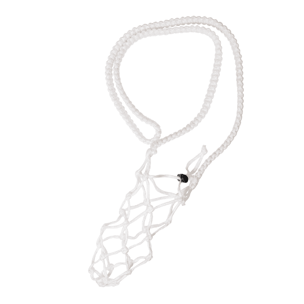 Macrame Bottle Holder-White image 0