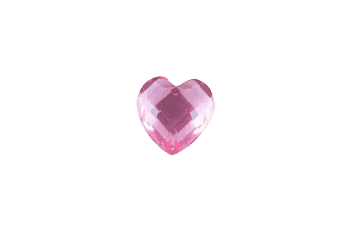 Heart - Resin Pink image 0