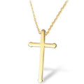 Necklace Natural Elements Cross-Gold image 0