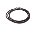 Brown Leather 50cm Necklace image 0