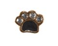 Paw Print - Gold and Black image 0