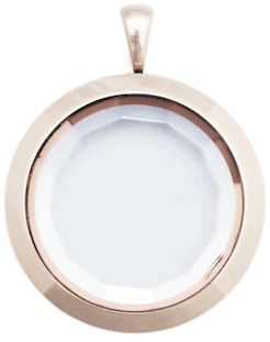 Locket Rose Gold Standard Prism Plain image 0
